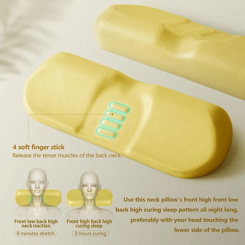 Cervical Memory Foam Contour Pillow for Side Sleepers