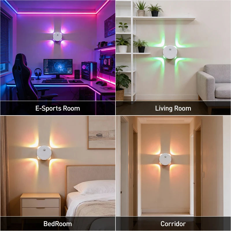 Rechargeable Magnetic Ambient Light - RGB Options