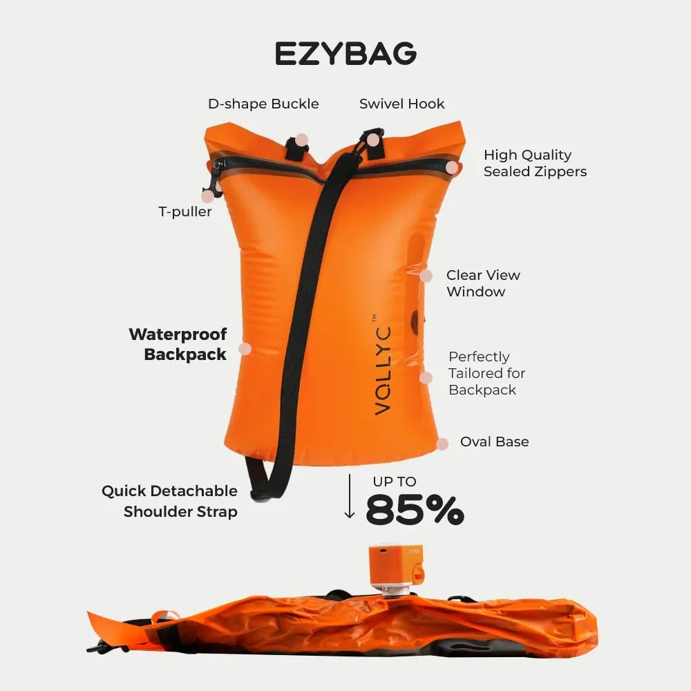 Vacuum Compression Travel Bag 25L – Reusable Packing Storage with 85% Space Saving