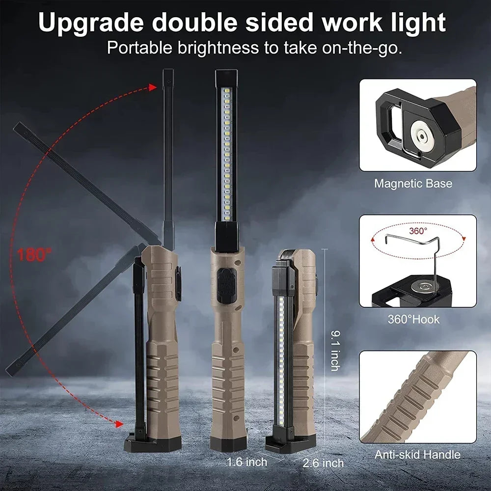 Folding Rechargeable Work Light