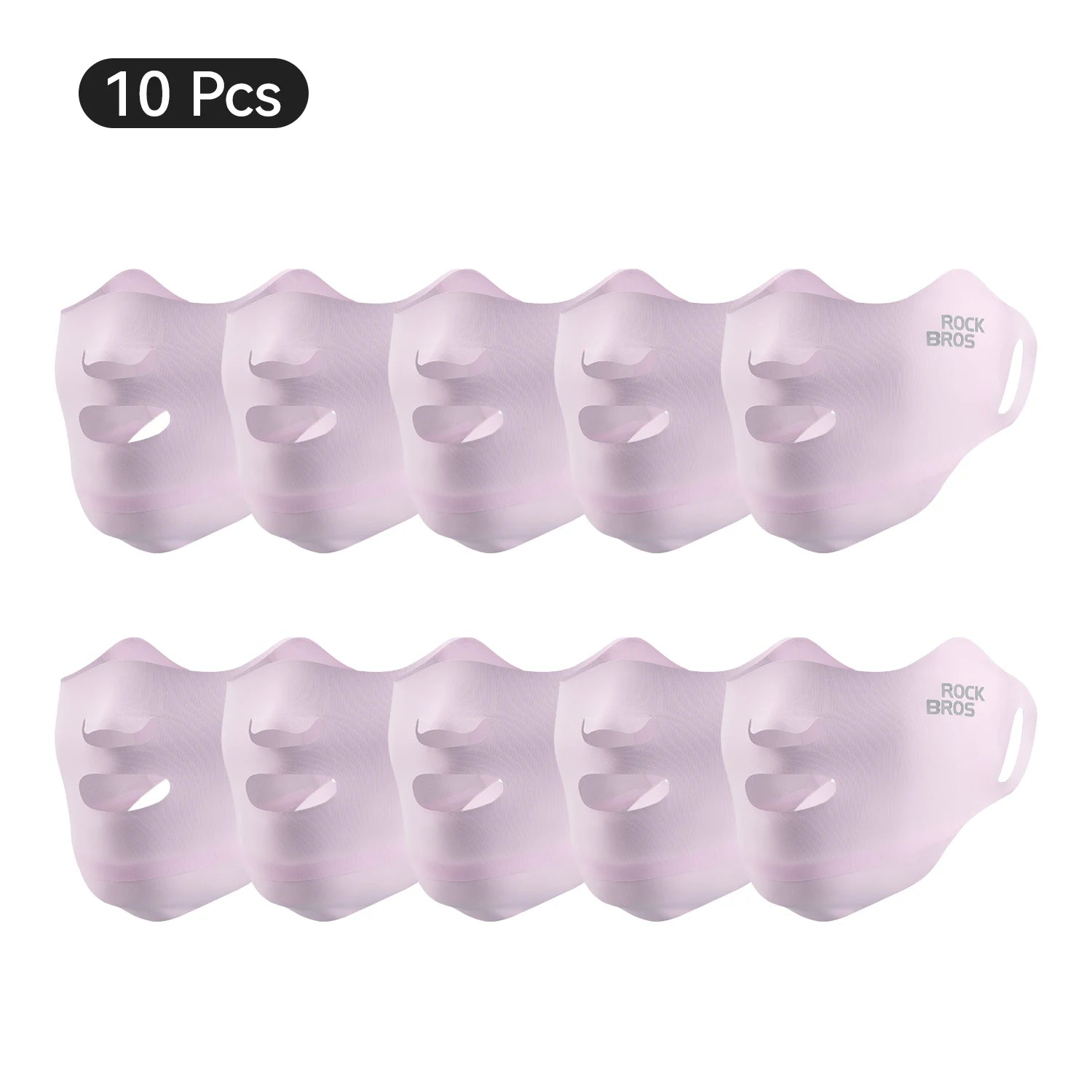 UPF50+ Ice Silk Cycling Face Mask for Sun Protection