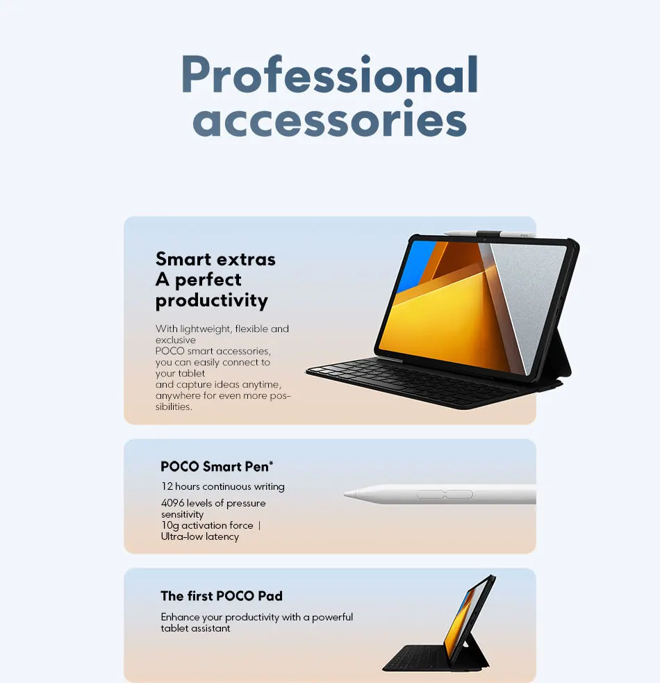 Global Version POCO Pad 12.1" 120Hz Tablet