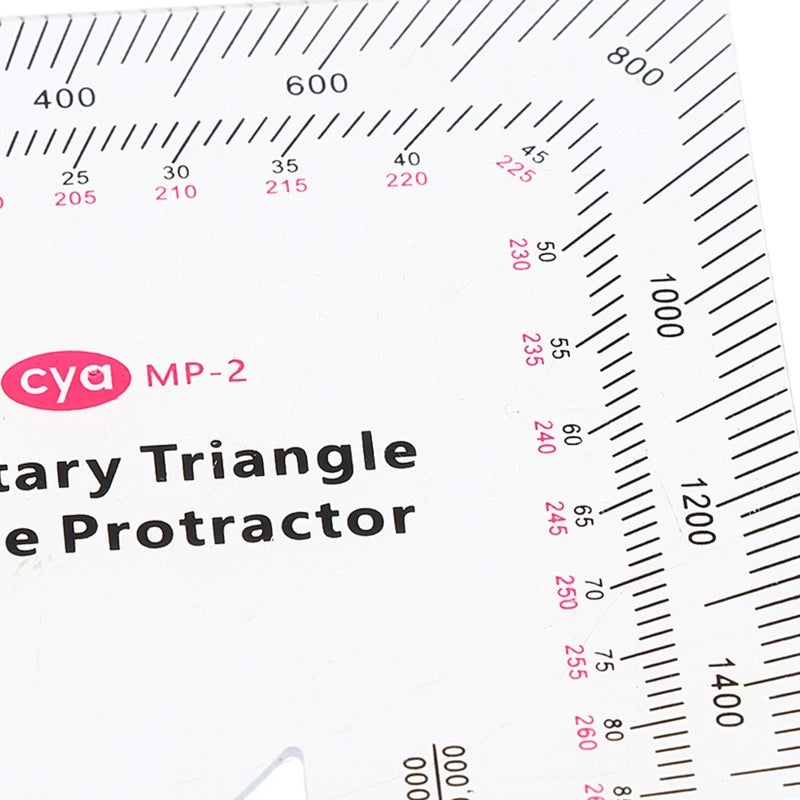 MGRS Map Coordinate Scale and Protractor - 5 Inch