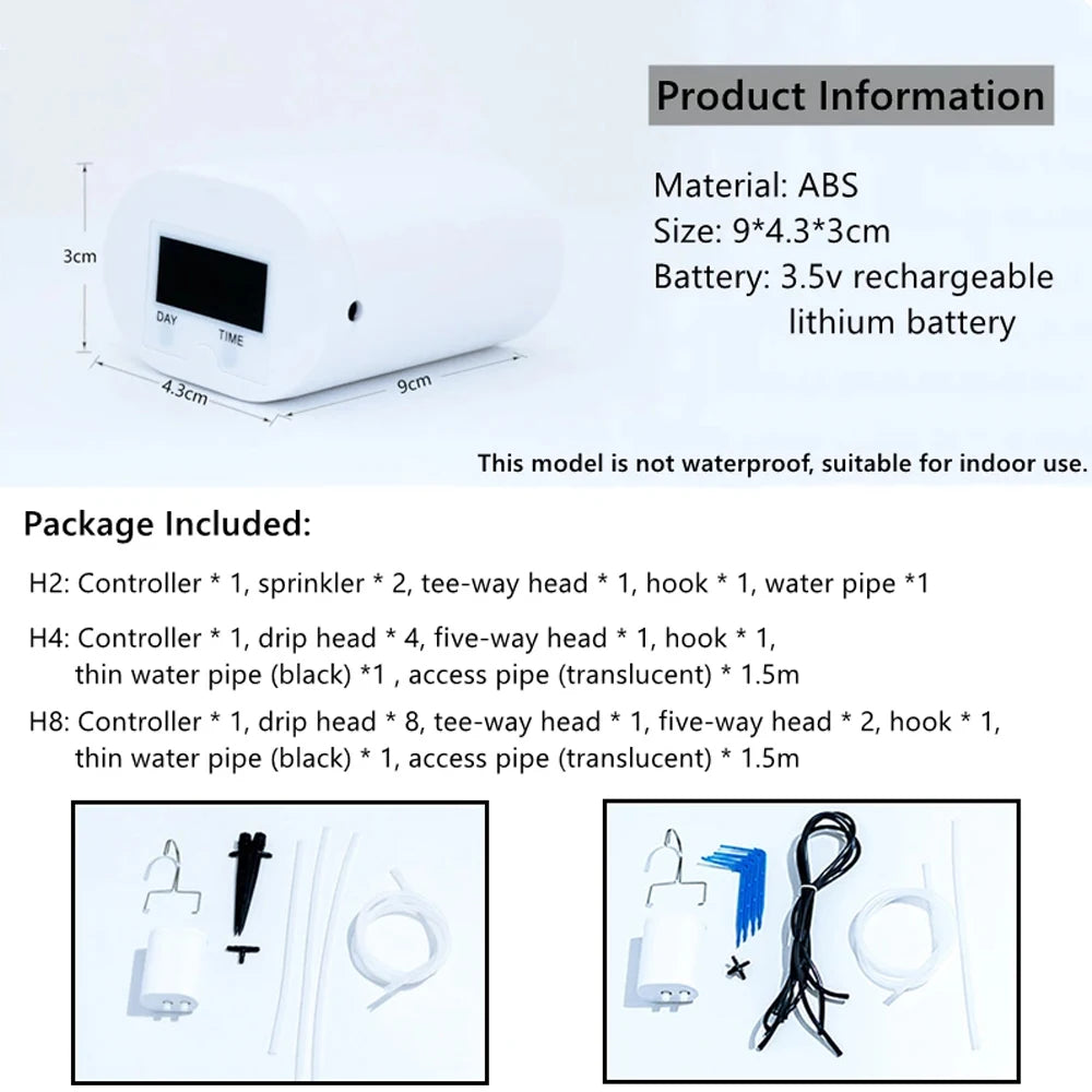 Pompa Automatica per Irrigazione Piante con Timer