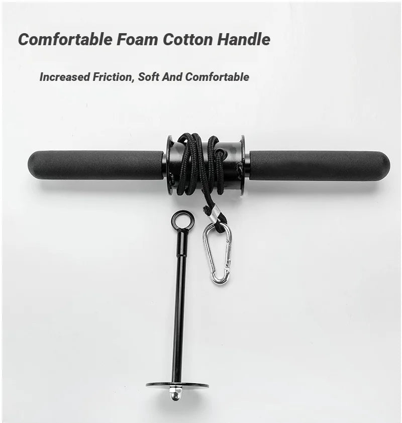 Wrist Forearm Blaster Arm Muscle Strength Trainer Exerciser Roller With Hand Grip Fitness Equipment Home Thousand Pound Stick