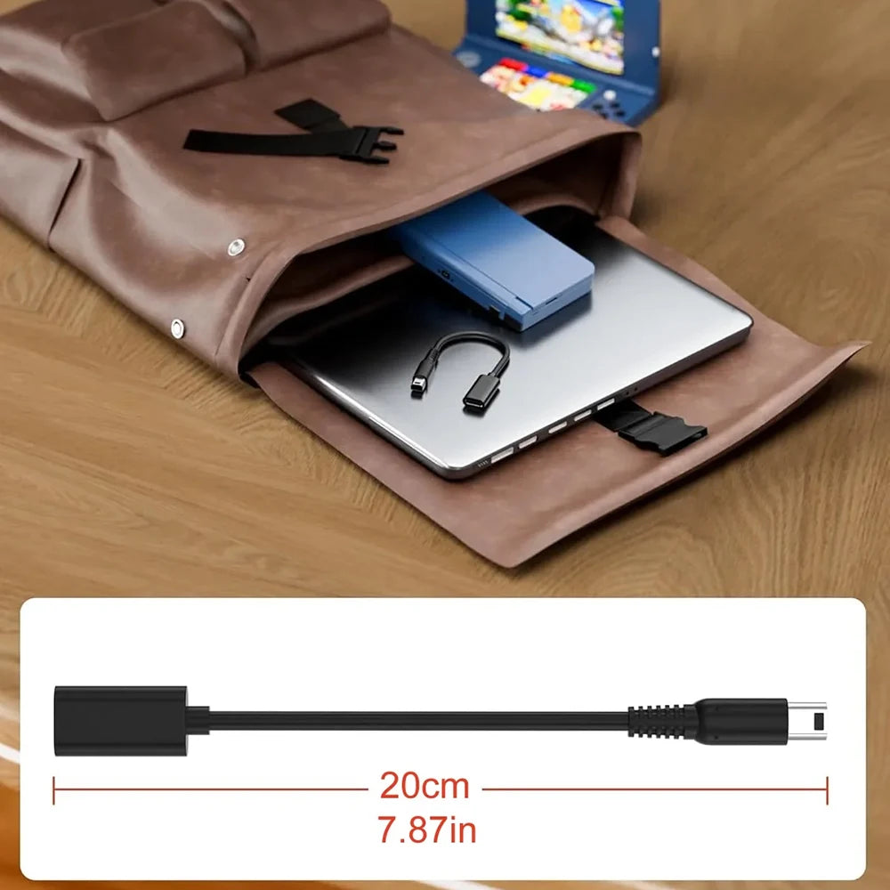 USB-C-latauskaapeli yhteensopiville Nintendon käsikonsoleille