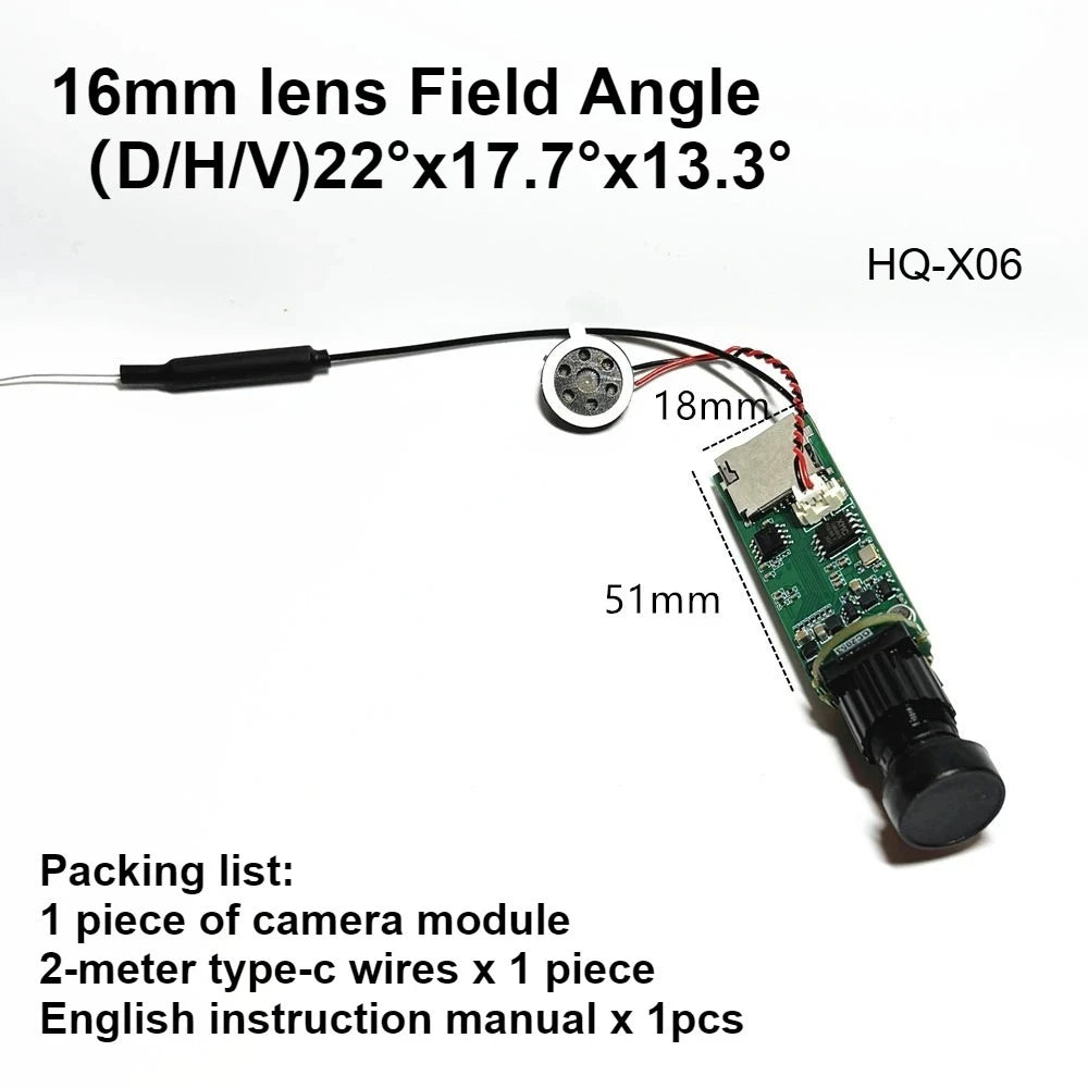HD WiFi mini kamera modul