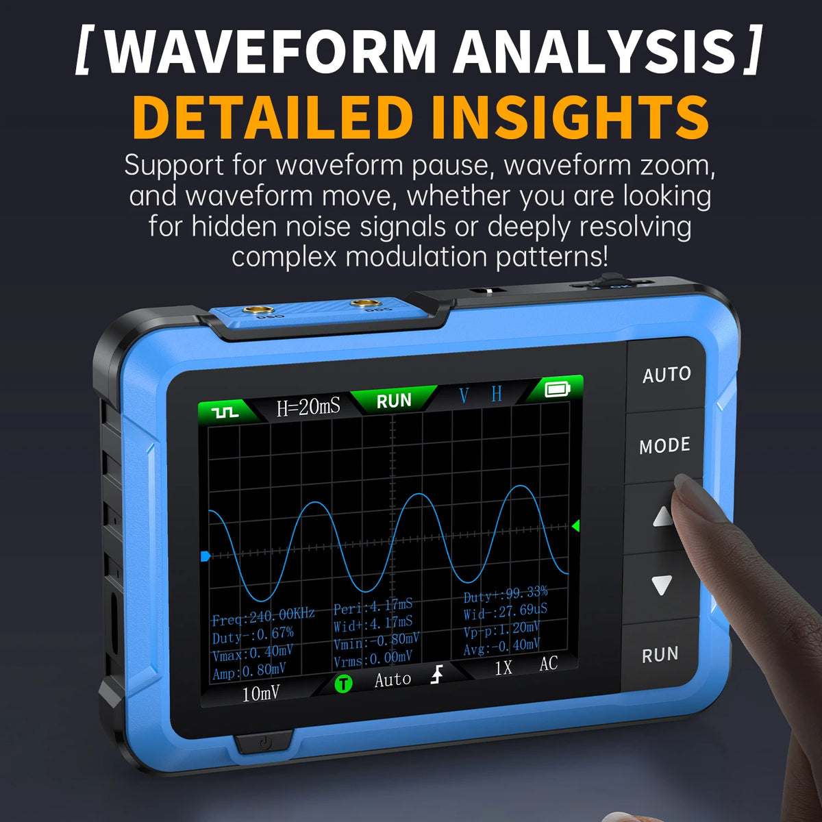 Handheld Oscilloscope - DSO152, DSO153 or DSO510