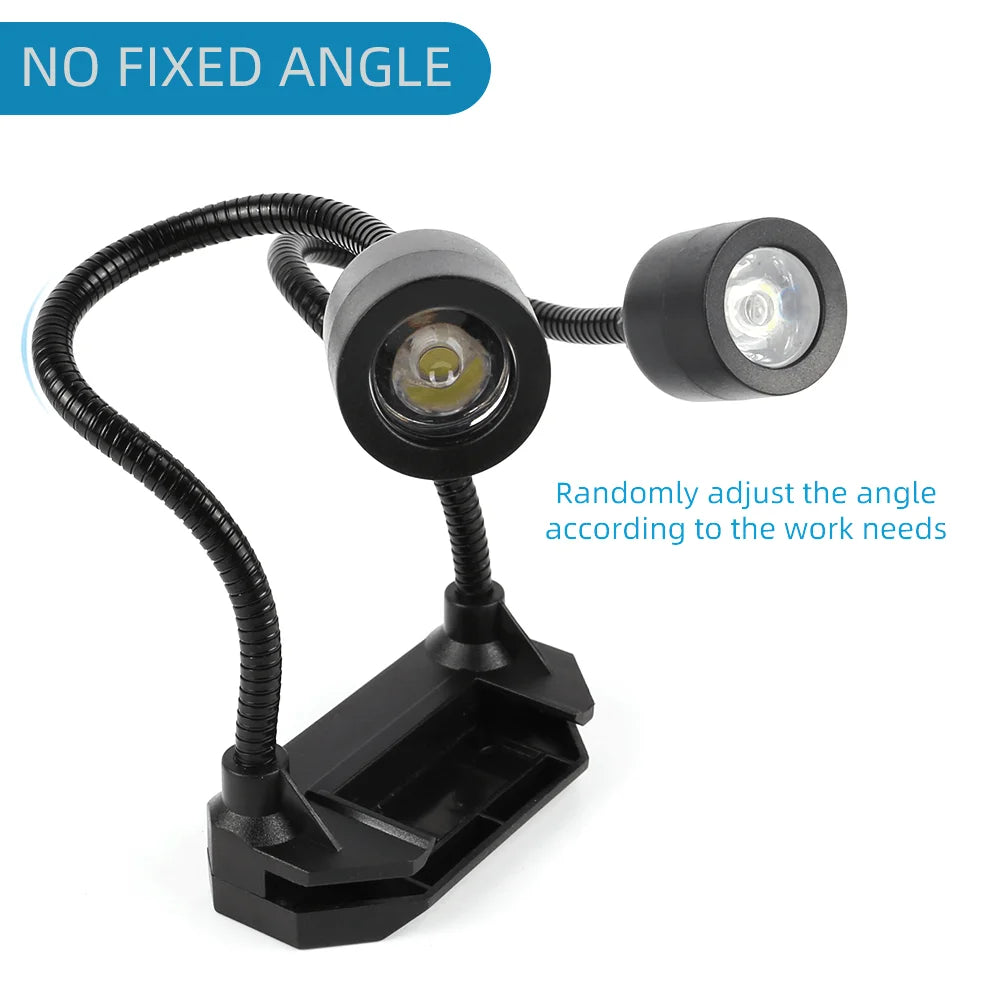 Adjustable Microscope Lighting: LED Ring or Twin-Arm Lamp