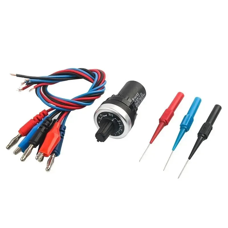 Simulador de resistencia ajustable para el diagnóstico de vehículos