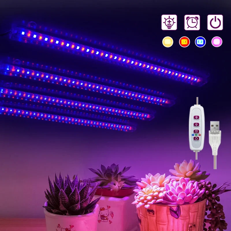 5V USB LED Plant-Light Bars, 1-4 Bar Options