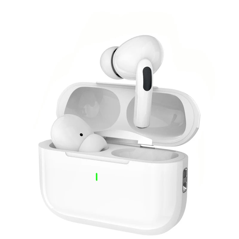 White True Wireless Bluetooth Earbuds