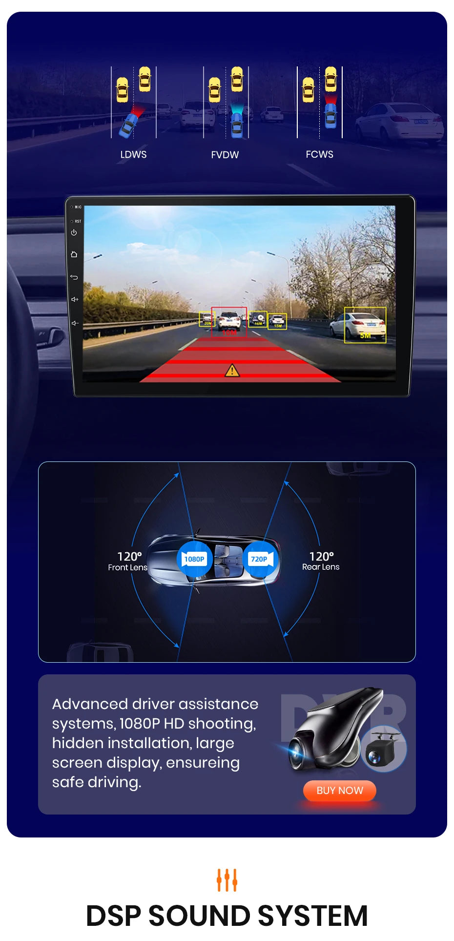 AWESAFE PX9 autorádio pre Renault Clio 4