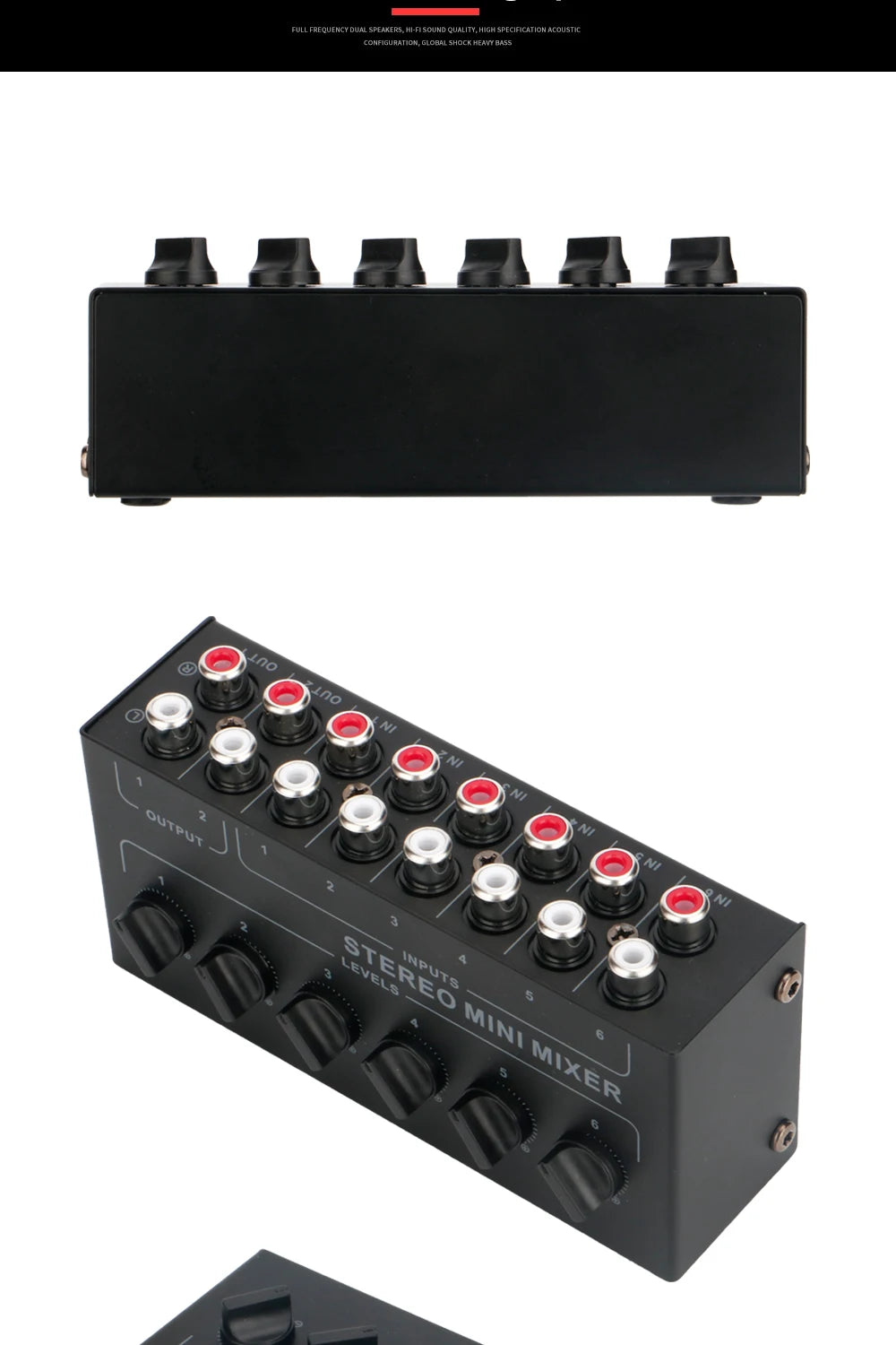Misceur audio passivo CX600