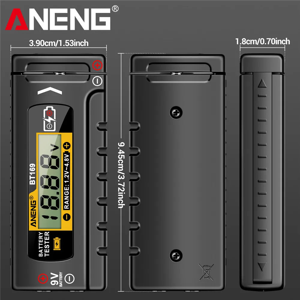 ANENG BT169 digital batteritestare