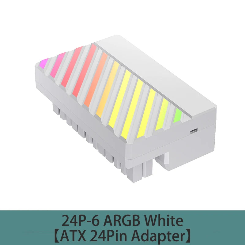 Adaptateur d’alimentation 24 broches ATX pour carte mère, 90°