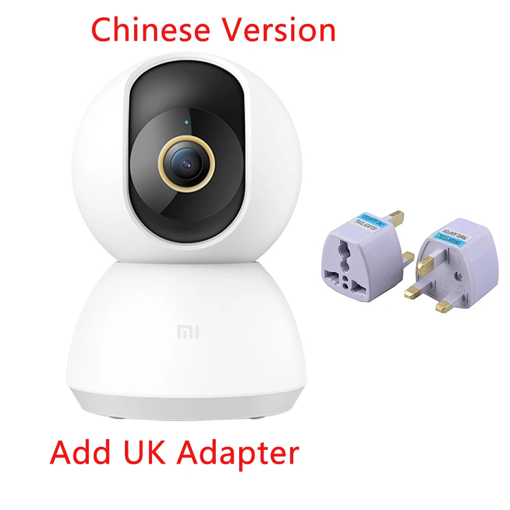 Xiaomi 2K vnútorná inteligentná kamera 360° WiFi detský monitor bezpečnostná kamera