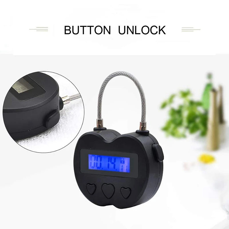Oplaadbare LCD Timer-kluis
