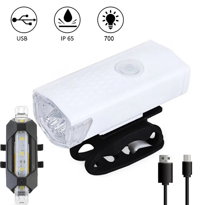 USB-oplaadbare fietslamp opties