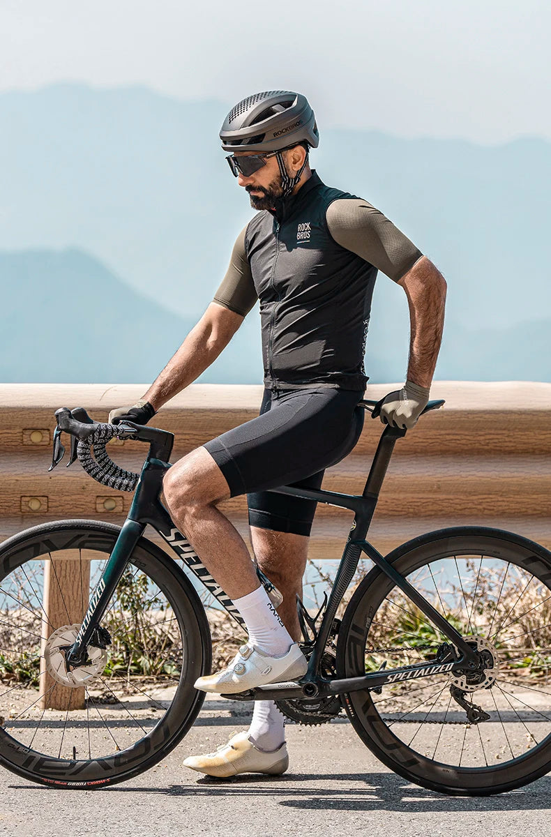 Men’s Cycling Shorts with Pockets Breathable Quick-Dry Anti-Slip Grip