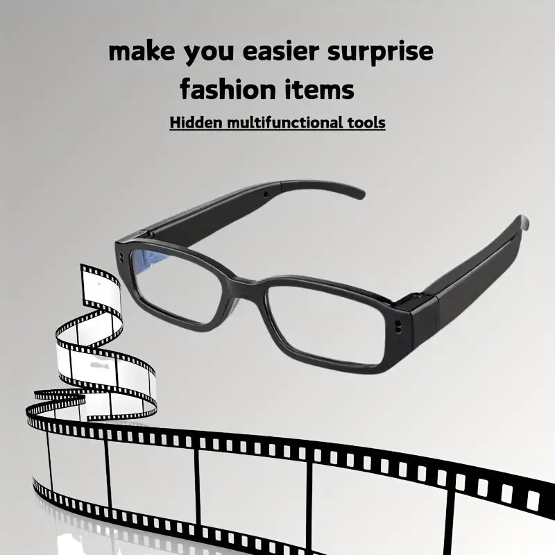 Prenosná 1080P HD mini kamera v okuliaroch