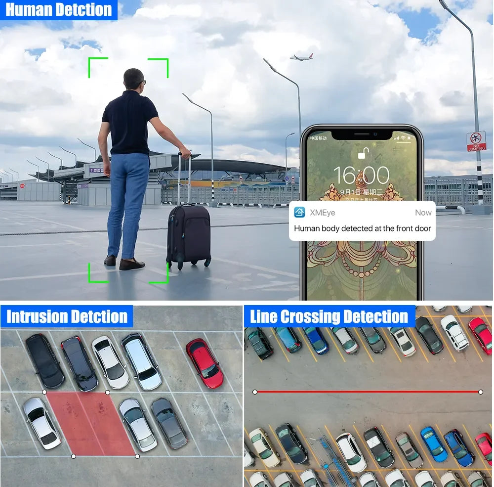 8MP Innen-IP-Kamera mit 940nm Nachtsicht und POE