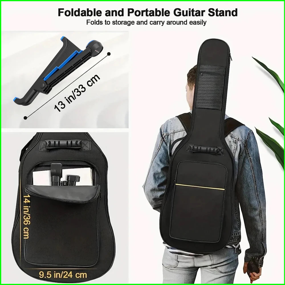 Foldable A-Frame Guitar Stand