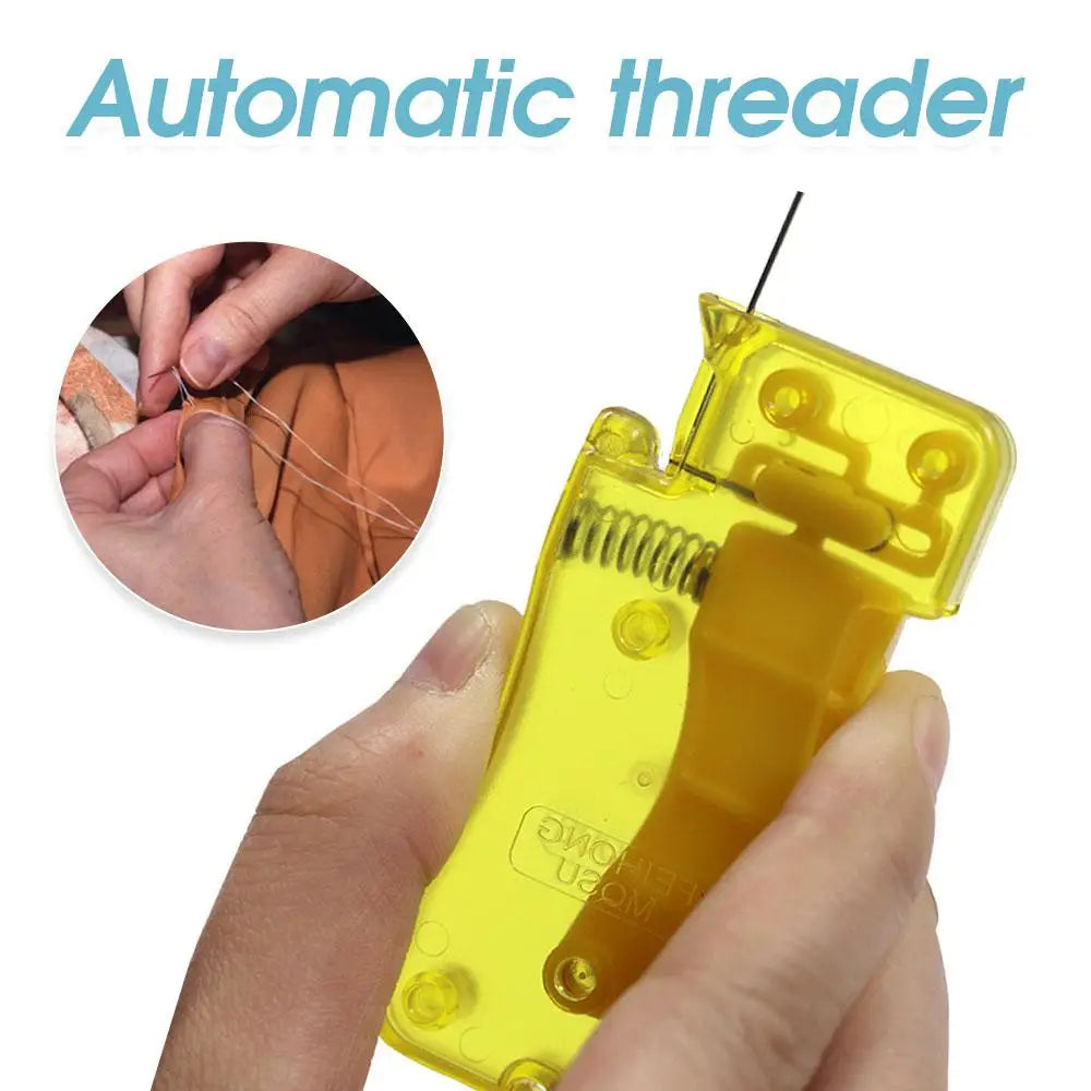 Automatischer Nadeleinfädler für einfaches Hand- und Maschinennähen