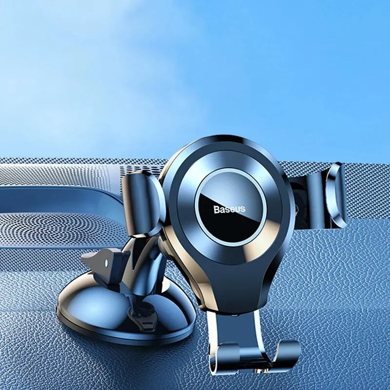 Držiak na telefón do auta s automatickým zámkom na prísavku a 360° otáčaním