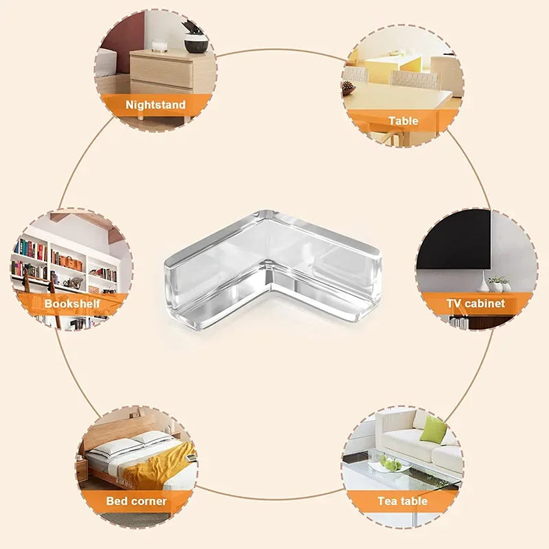 4/8/12-Piece Silicone Corner Protectors