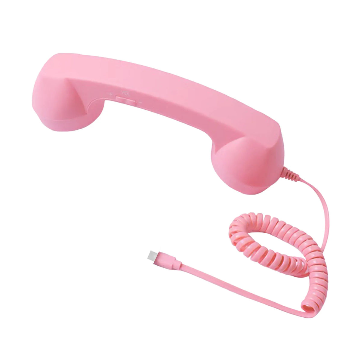 Retro telefónne slúchadlo s USB-C a ovládaním hlasitosti