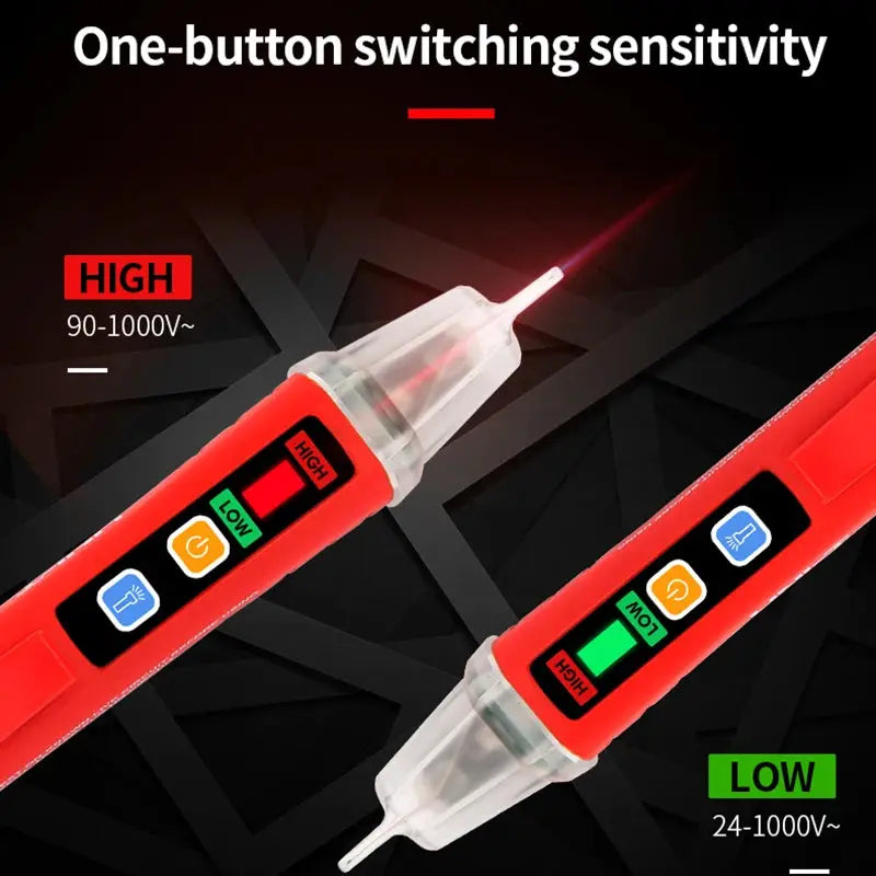 UNI-T AC Voltage Detector UT12D Non Contact Voltage Tester 12V-1000V Contactless Electric Tester Pen Power Sensor LED Spy-shop.com