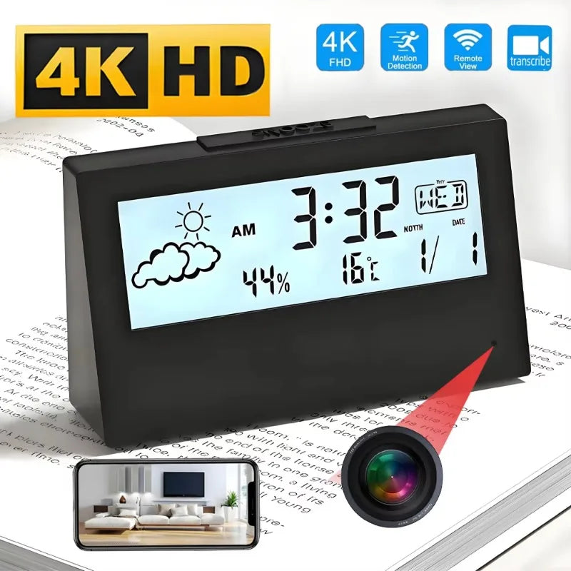 4K Mini WiFi kamera s detekciou pohybu a diaľkovým sledovaním