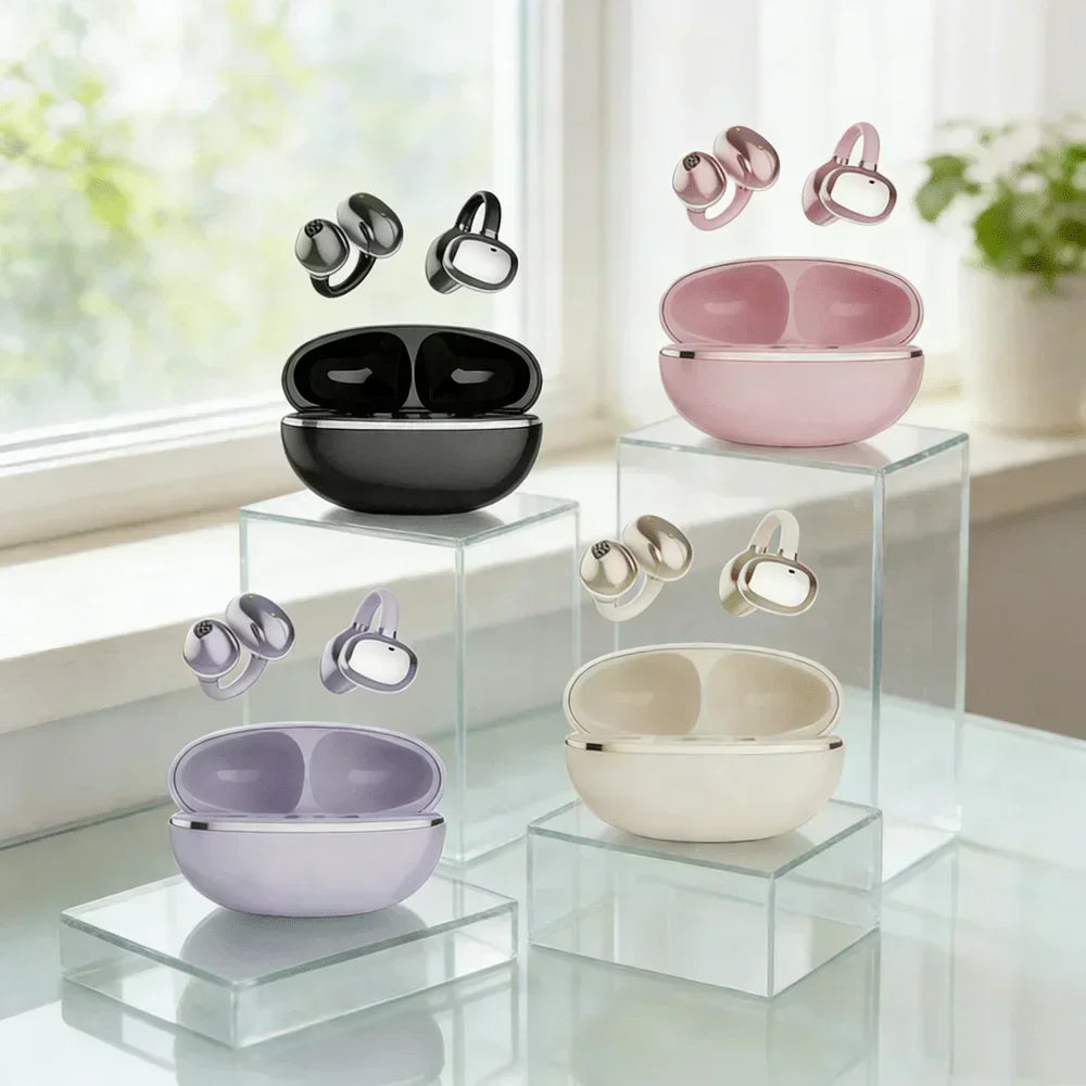 Bluetooth Earbuds Wireless Earphones Over-ear Bluetooth Headphones Create A Passive Seal for Enhanced Bass Response