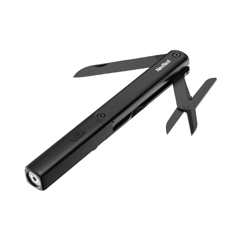 N1 Pocket Knife, Scissors and Rechargeable Light