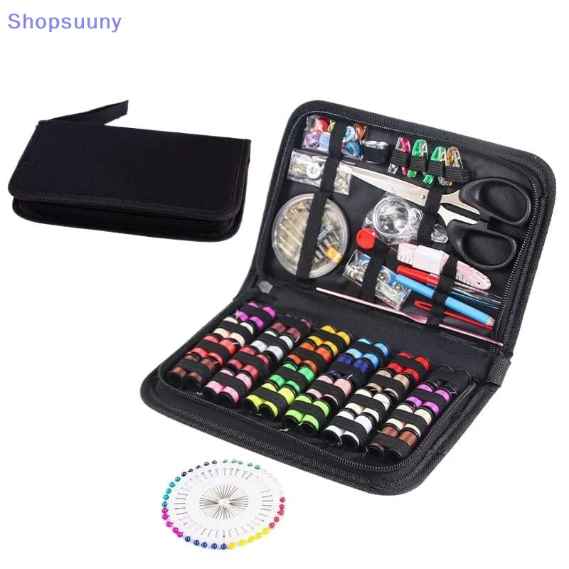 Portable Sewing Kit with Storage Case