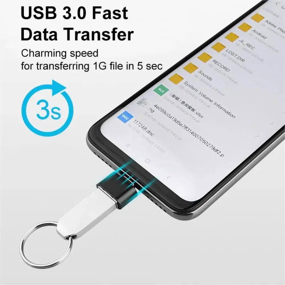 Mini Typ-C zu USB Adapter 3.0 USB-C Männlich OTG A Weiblich Datenanschluss Für MacBook Pro iPad Mini 6/Pro MacBook Air Type C Gerät
