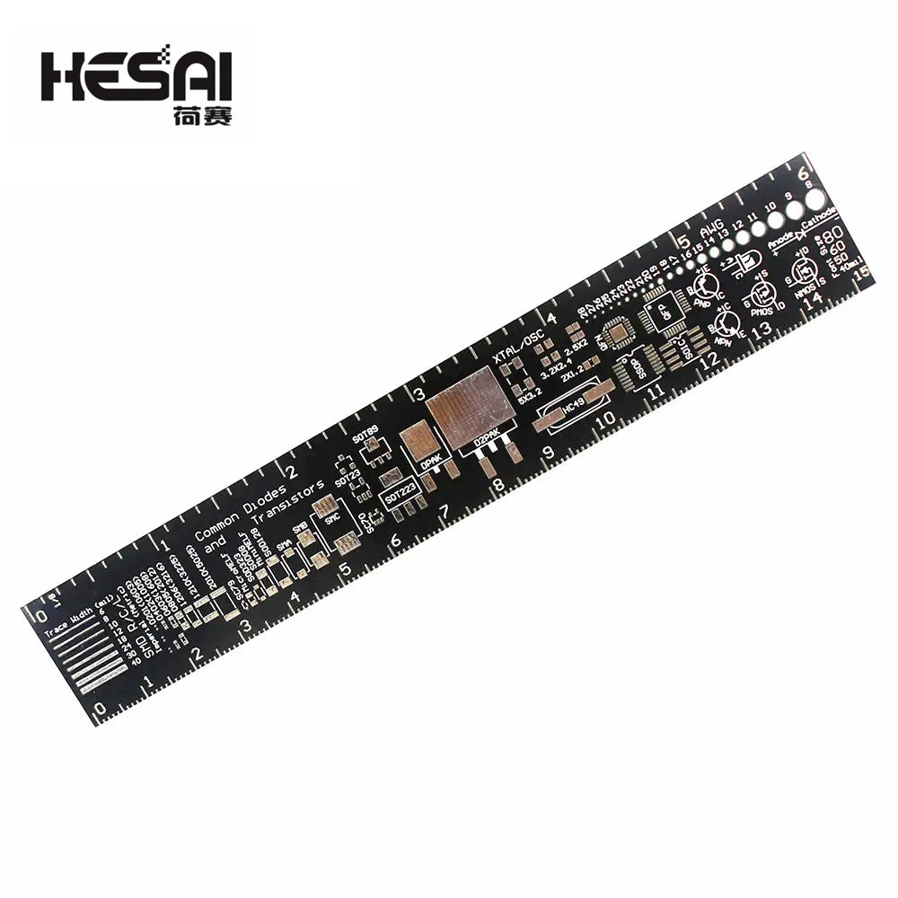 Righello di riferimento PCB per progetti elettronici