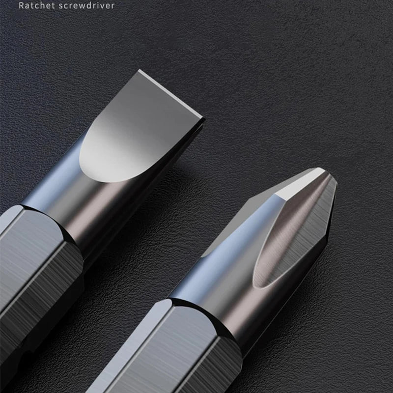 Telescopic T-Handle Ratchet Screwdriver Set