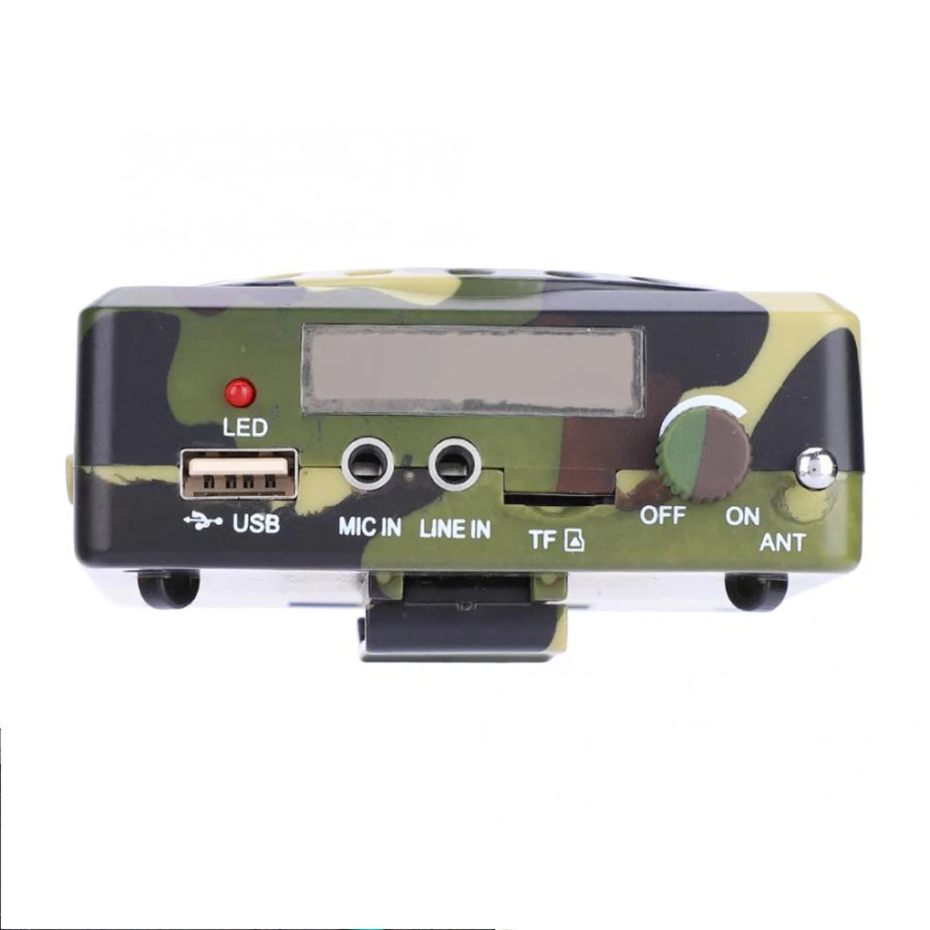 E76 Professional Small Size Sound Amplifiers Decoy Calling Speaker Hunt Tool Remote Remote Control Amplifier Sound Amplifiers