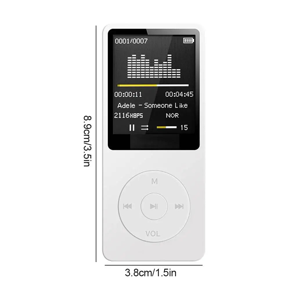 Wiederaufladbarer Taschen-MP3-Player
