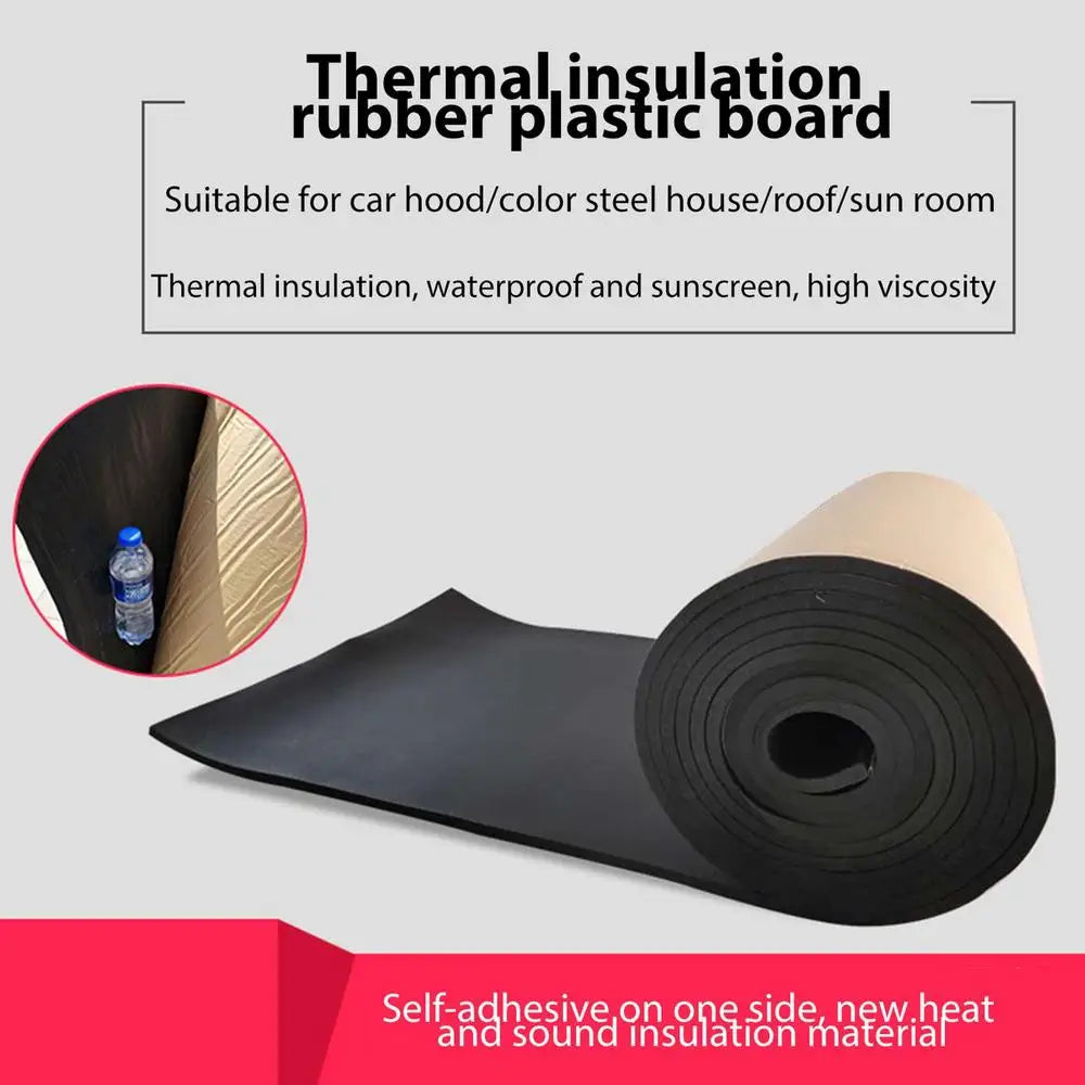 Sound Absorbing Panel Sound Pads Acoustic Panels Self Adhesive Acoustic Barrier for Car Studio Waterproof Sound Proof Padding