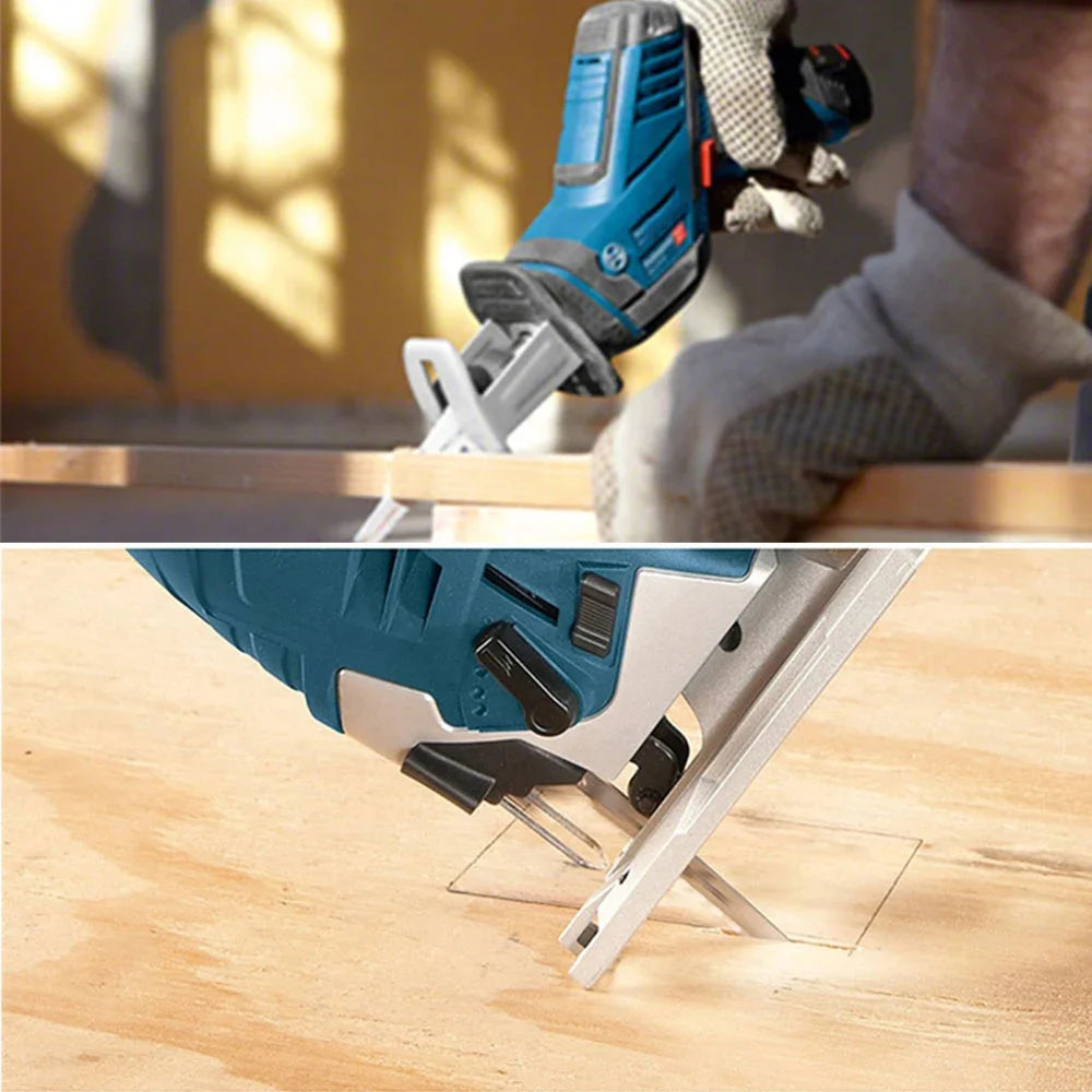 10/20/35/48Pcs T-Shaft Jigsaw Blades HCS Assorted Jig Saw Blades For Wood Plastic Metal Cutting T119B T111C T218A T118A T118B