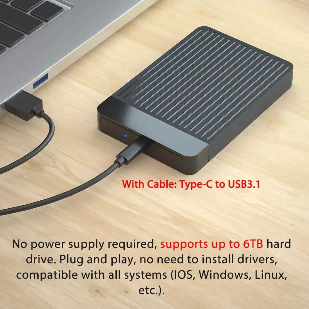 2.5-Inch SATA Drive Enclosure - USB Options