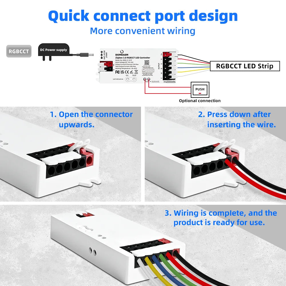 Zigbee 3.0 PWM-LED-nauhuri