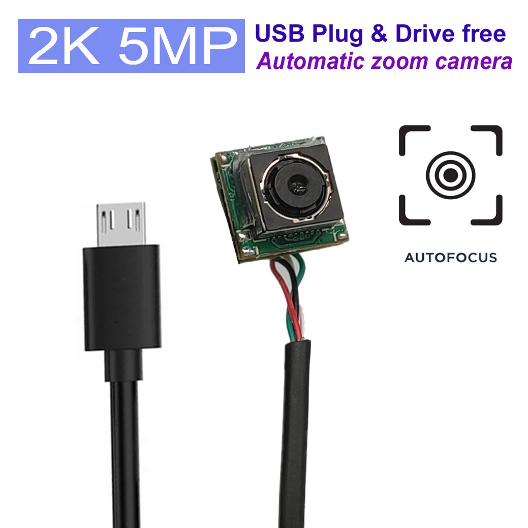 4K OTG Mini Camera with Auto Focus for Android Devices