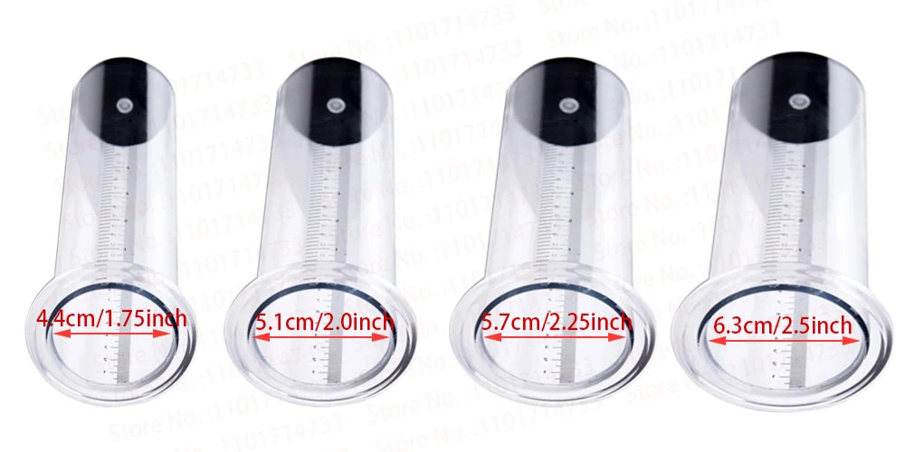 Acrylic Penis Pump Manual Vacuum Penis Enlarger