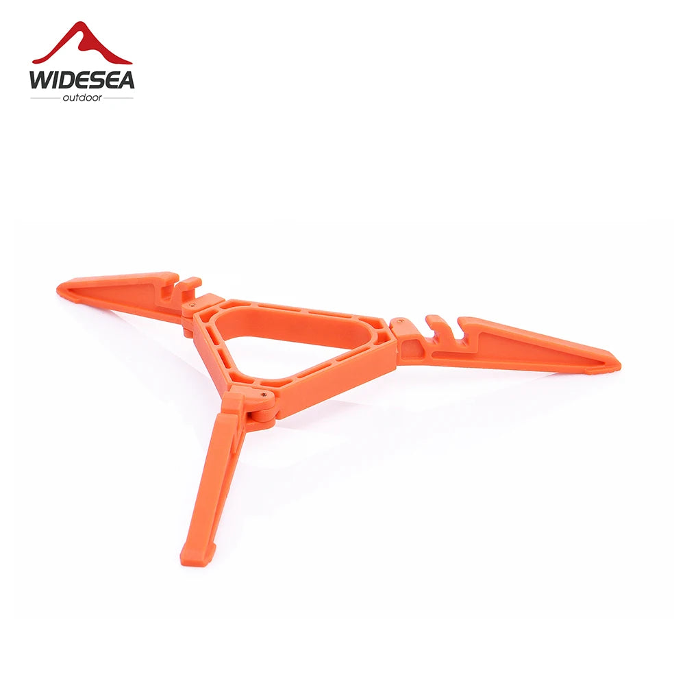 Foldable Gas Tank Bracket for Outdoor Stove Accessories