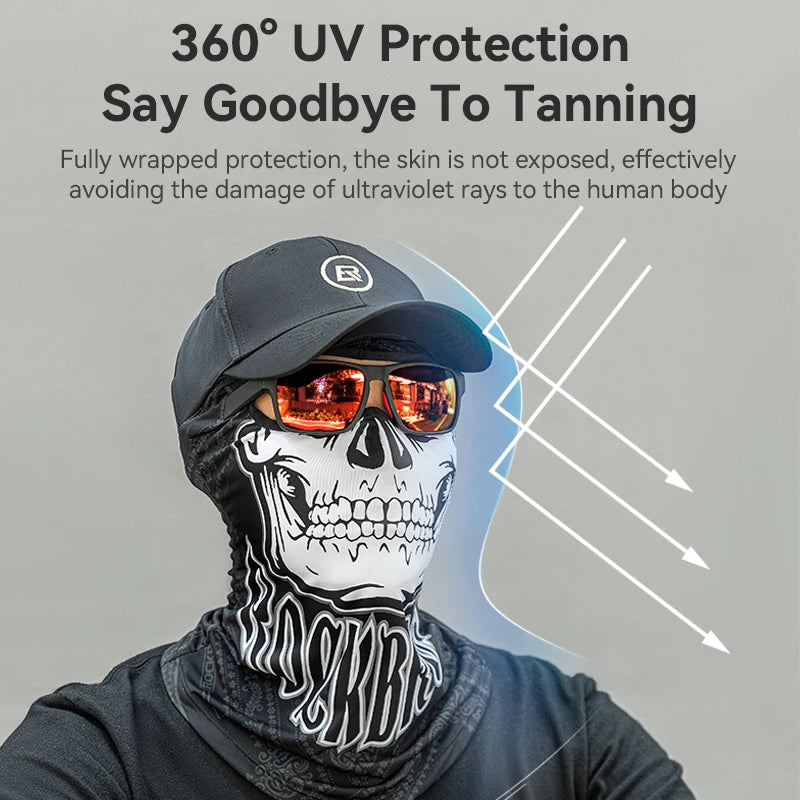 Breathable UV Protection Balaclava Face Mask for Cycling & Riding
