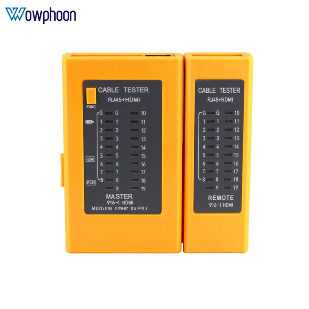 HDMI and RJ45 Cable Tester with Split Design